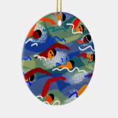 Open Water Swim Ornament (Rechts)