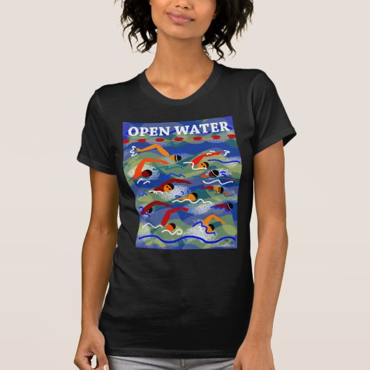 OPEN WATER Swim T-shirt (Voorkant)