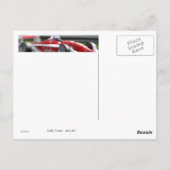 Open Wheeler Briefkaart (Achterkant)