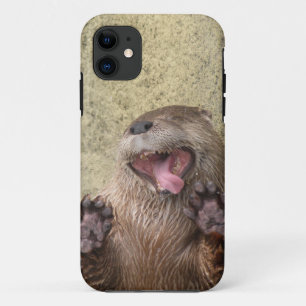 Open Wide! Otter iPhone 5 Hoesje