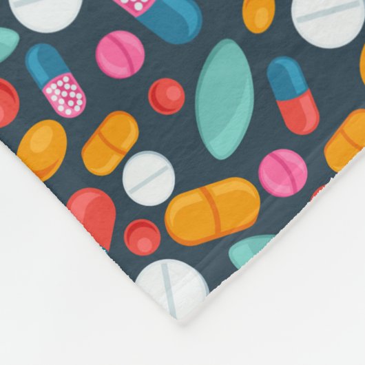 "Open wijd!" pluche deken (Hoek)