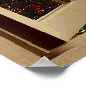 Open Window Autumn Lakeside Poster (Hoek)