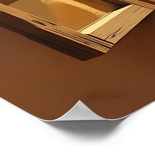 Open Window in the Desert  Poster (Hoek)