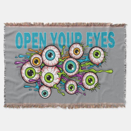 Open your eyes deken (Voorkant)