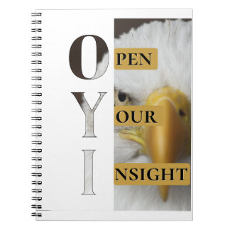 Open Your Insight – Minimalistisch Notitieboek met