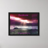 Open Zee Canvas Afdruk (Voorkant)