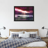 Open Zee Canvas Afdruk (Insitu (Slaapkamer))