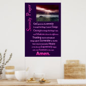 Open Zee De service Prayer Poster (Keuken)