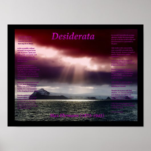 Open Zee Poster (Voorkant)