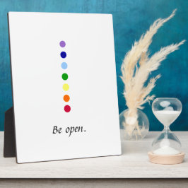 Open zijn - Eenvoudig ontwerp van Chakra Fotoplaat