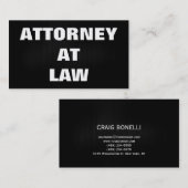 Openbaar aanklager bij het Visitekaartje van de We (Voorkant / Achterkant)