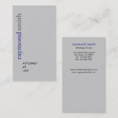 Openbaar aanklager bij wet - Visitekaartjes (Voorkant / Achterkant)