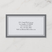 Openbaar aanklager bij wet - Visitekaartjes (Achterkant)