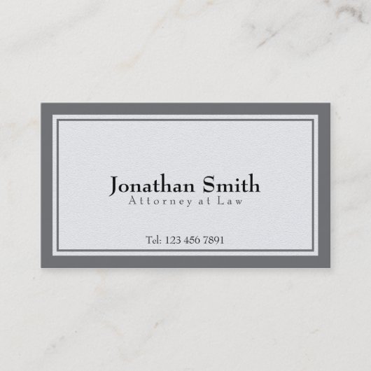 Openbaar aanklager bij wet - Visitekaartjes (Voorkant)