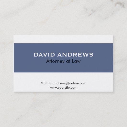 Openbaar aanklager - Visitekaartjes (Voorkant)