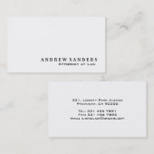 Openbaar aanklager - Visitekaartjes (Voorkant / Achterkant)