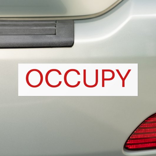 OPENBAAR BUMPERSTICKER (Op auto)