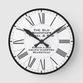 Openbaar huis of openbare balie ronde klok (Voorkant)