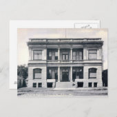 Openbare Bibliotheek, Appleton, Wisconsin, Vintage Briefkaart (Voorkant / Achterkant)