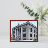 Openbare bibliotheek, kanton, Vintage Ohio Briefkaart (Staand voorkant)