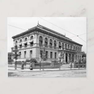 Openbare Bibliotheek van Providence, 1906 Briefkaart