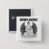 OPENBARE DE Cadeau Buddha Button (Voorkant /achterkant)