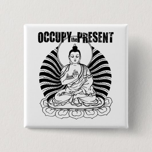 OPENBARE DE Cadeau Buddha Button (Voorkant)