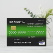 OPENBARE, ESSENTIËLE KREDIETKAART KAART (Staand voorkant)