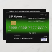 OPENBARE, ESSENTIËLE KREDIETKAART KAART (Voorkant / Achterkant)