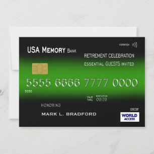 OPENBARE, ESSENTIËLE KREDIETKAART KAART