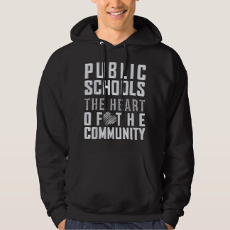 Openbare scholen het hart van de gemeenschap Minne Hoodie