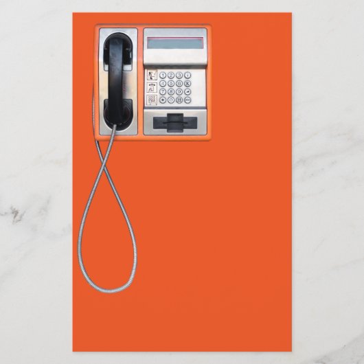 Openbare telefoon flyer (Voorkant)