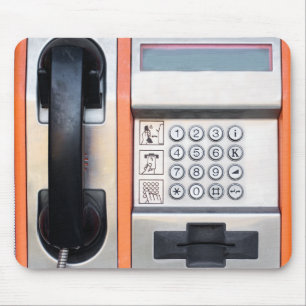 Openbare telefoon muismat