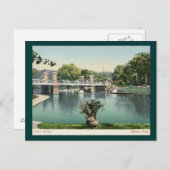 Openbare tuin, Boston 1905 Briefkaart (Voorkant / Achterkant)