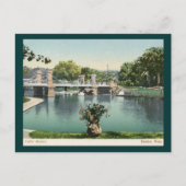 Openbare tuin, Boston 1905 Briefkaart (Voorkant)