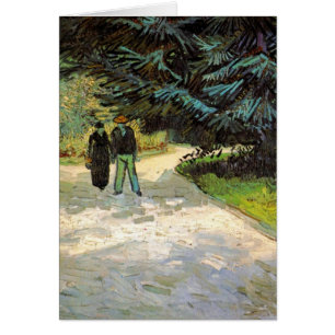Openbare tuin met koppel door Vincent van Gogh kaa