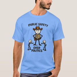 Openbare Veiligheid Boven Politiek (1) T-shirt