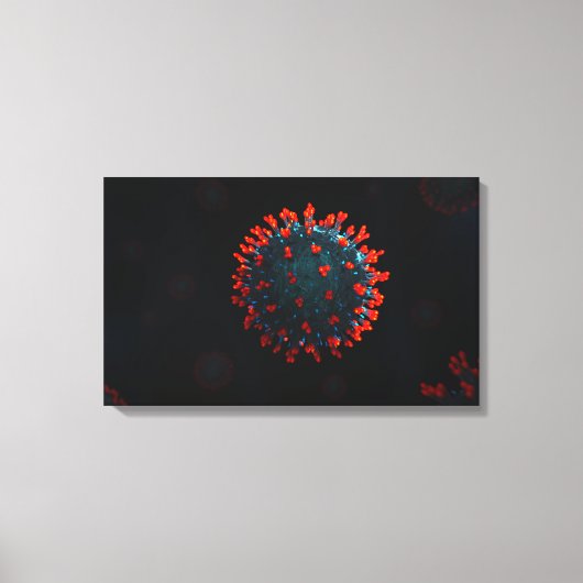 Openbare vijand canvas afdruk (Voorkant)