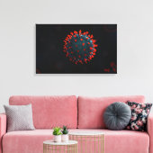 Openbare vijand canvas afdruk (Insitu (Woonkamer))