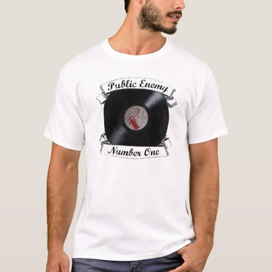 Openbare vijand nummer één T-shirt (Voorkant)