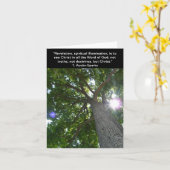 Openbaring... briefkaart (Gele Bloem)