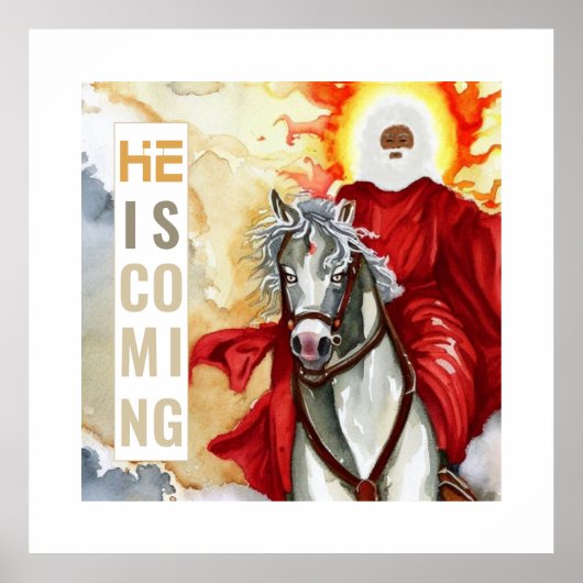 Openbaring De tweede aankomende Armageddon Apocaly Poster (Voorkant)