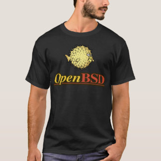 OpenBSD-Logo ticker T-shirt