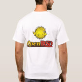 OpenBSD T-shirt (Achterkant)