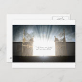 Openen van Heavens Gates Briefkaart (Voorkant / Achterkant)