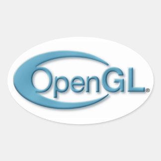 OpenGL-Sticker Ovale Sticker