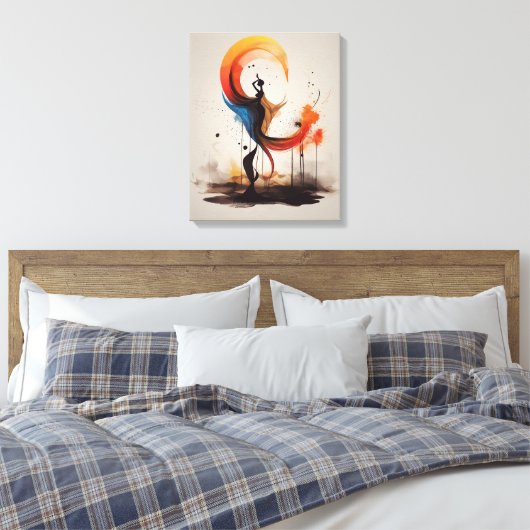 openhartig canvas afdruk (Insitu (Slaapkamer))