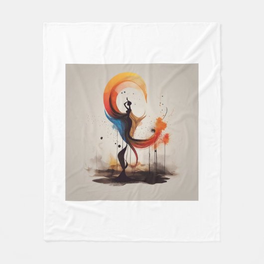 openhartig fleece deken (Voorkant)