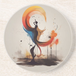 openhartig zandsteen onderzetter