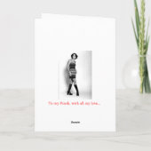 Openhartige liefde kaart (Achterkant)